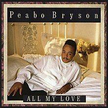 Album cover of "All My Love" by Peabo Bryson