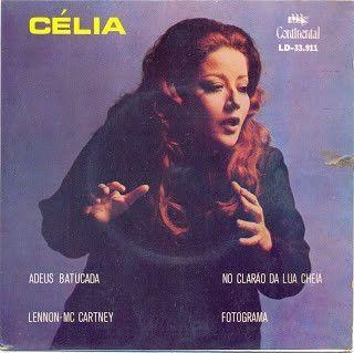 Portada del álbum "No Clarão da Lua Cheia", de Celia