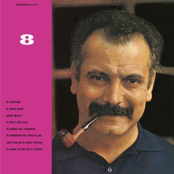 Portada de Álbum "Georges Brassens – n°8", de Georges Brassens
