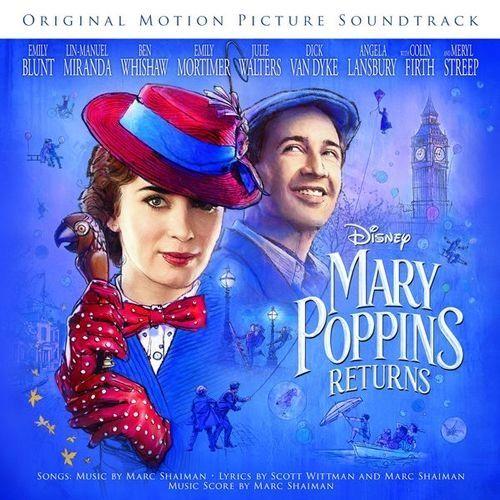 Capa do Álbum "Mary Poppins Returns (Original Motion Picture Soundtrack)", de Disney