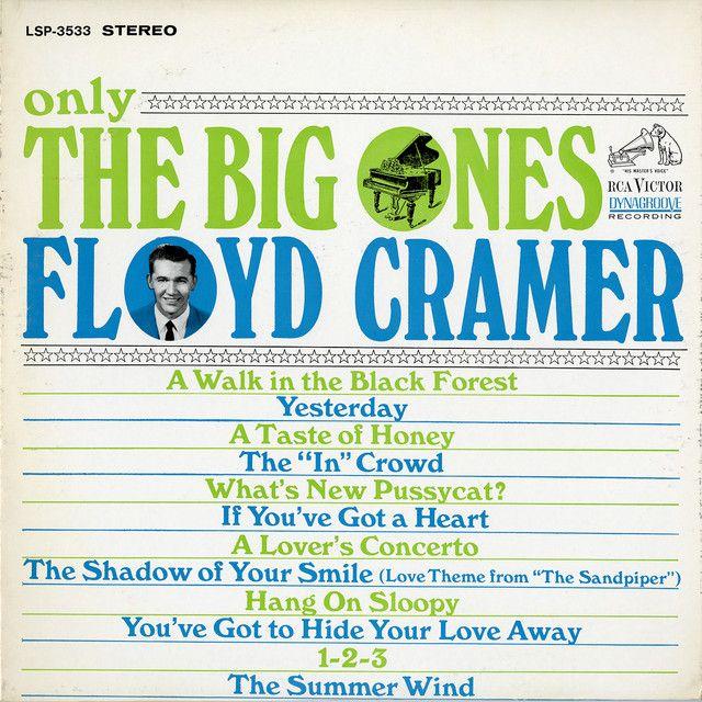 Capa do álbum "Only The Big Ones", de Floyd Cramer