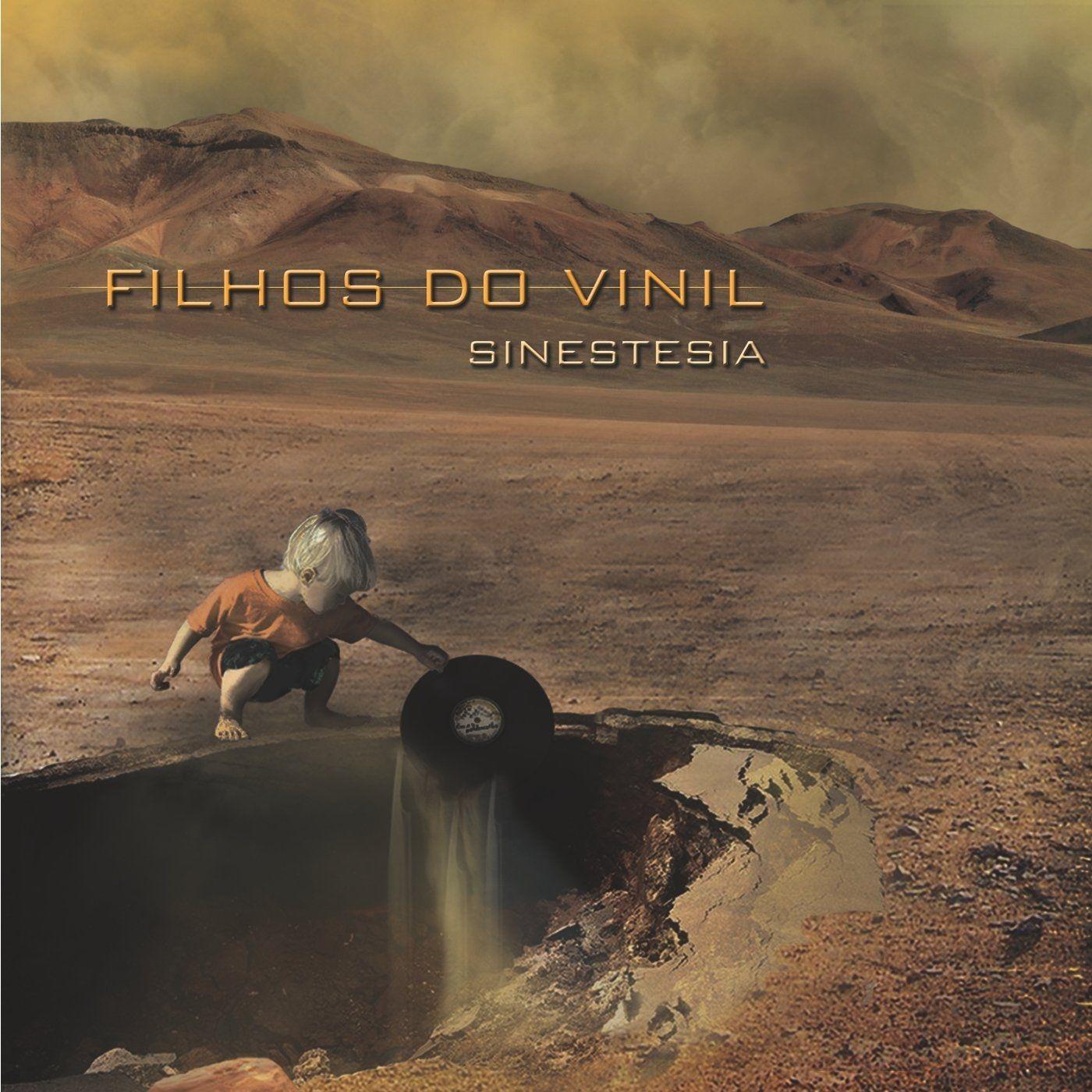 Portada de Álbum "Sinestesia ", de Filhos do Vinil