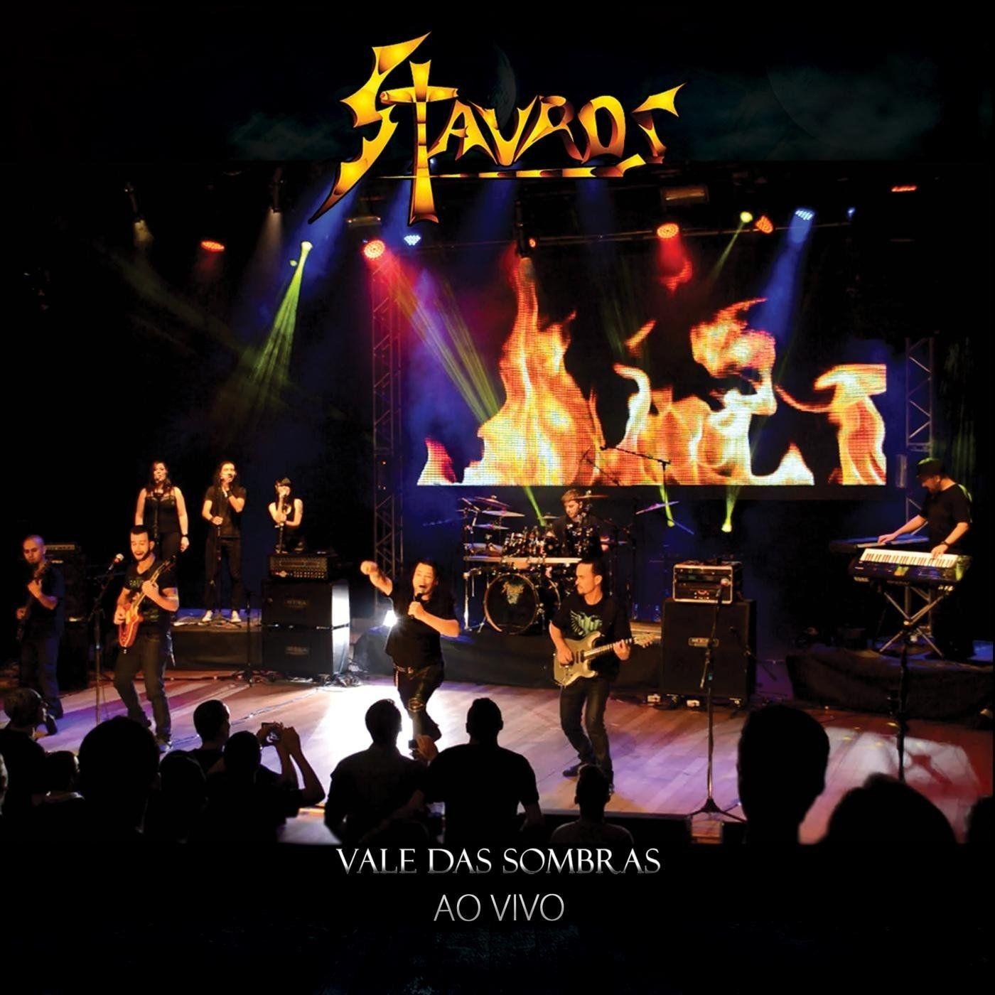 Portada de Álbum "Vale das Sombras (Ao Vivo)", de Stauros