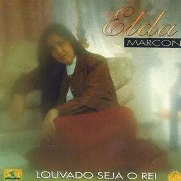 Capa do Álbum "Louvado Seja o Rei", de Elda Marcon