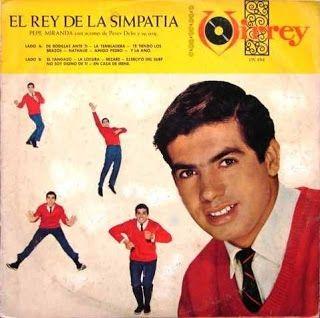 Album cover of "El Rey de La Simpatía" by Pepe Miranda