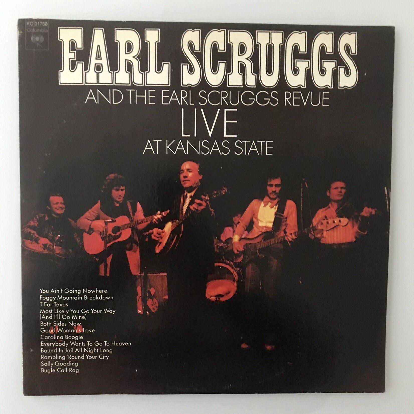 Portada de Álbum "Live At Kansas State", de Earl Scruggs