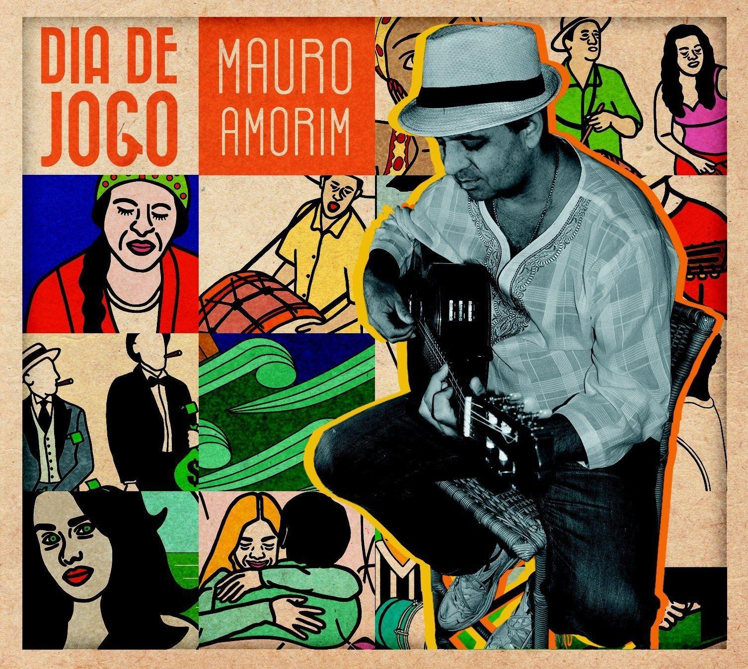 Portada de Álbum "Dia de Jogo", de Mauro Amorim
