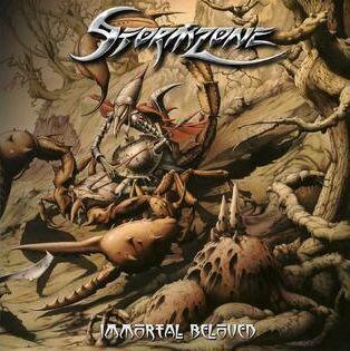 Portada del álbum "Immortal Beloved", de Stormzone