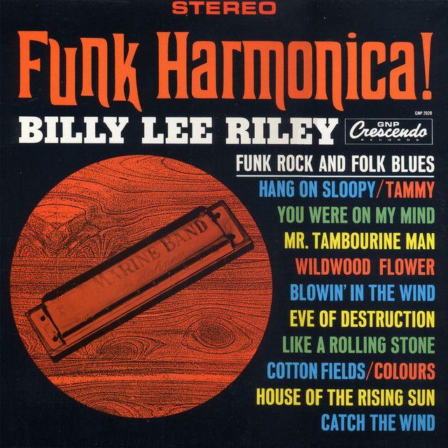 Capa do Álbum "Funk Harmonica", de Billy Lee Riley
