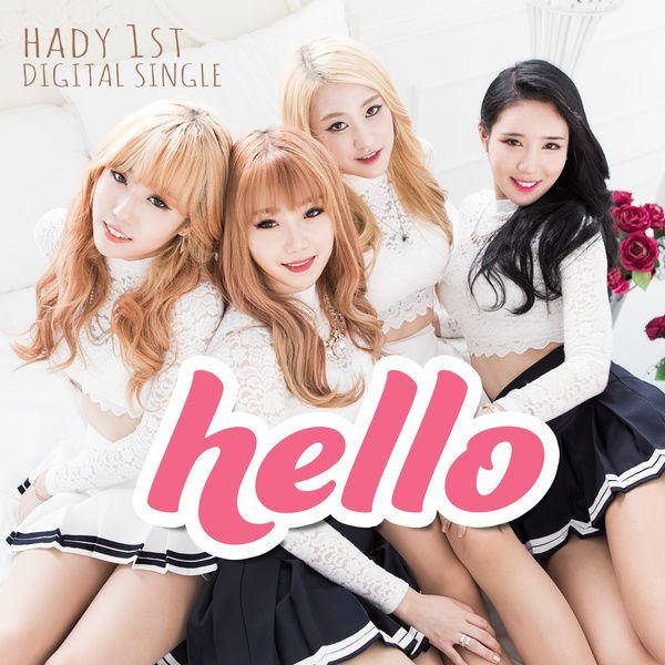 Portada de Sencillo/EP "Hello", de Hady (K-POP)
