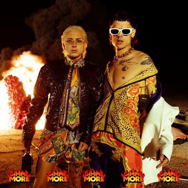 Single/EP cover of "GIMME MORE" by CA7RIEL & Paco Amoroso