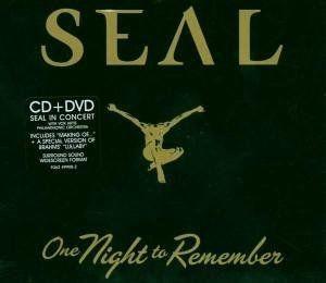 Portada del álbum "One Night to Remember CD+DVD", de Seal