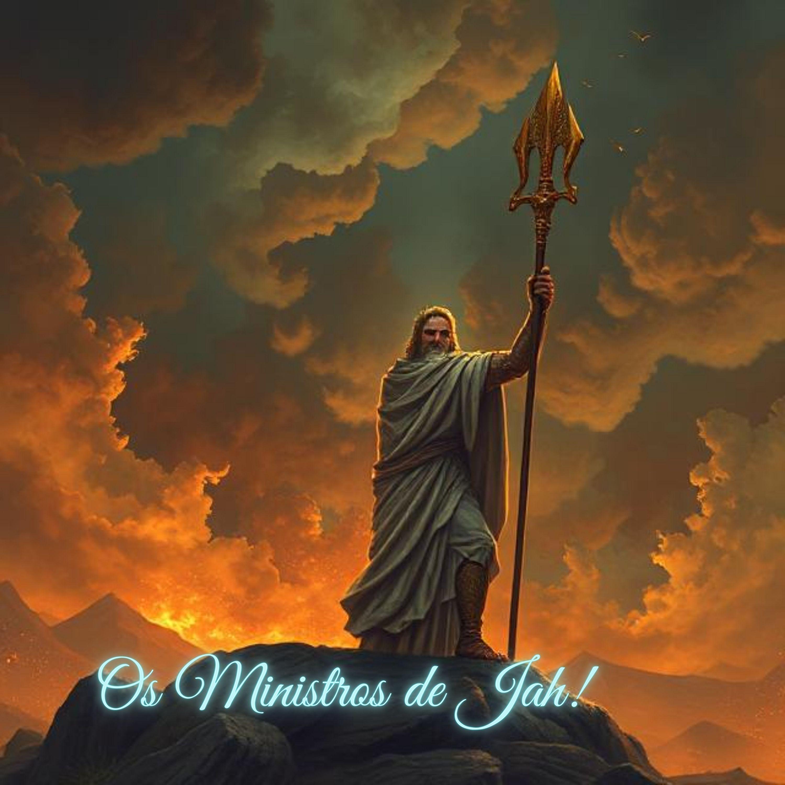 Portada de Sencillo/EP "Jah Está Voltando ", de Os Ministros de Jah!