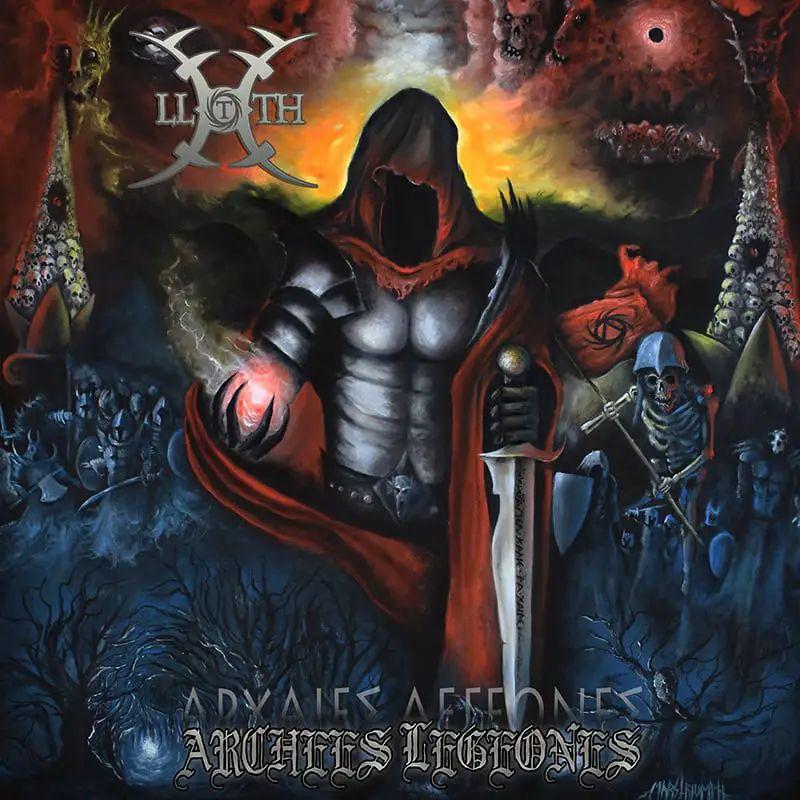 Portada de Álbum "Archees Legeones", de Lloth