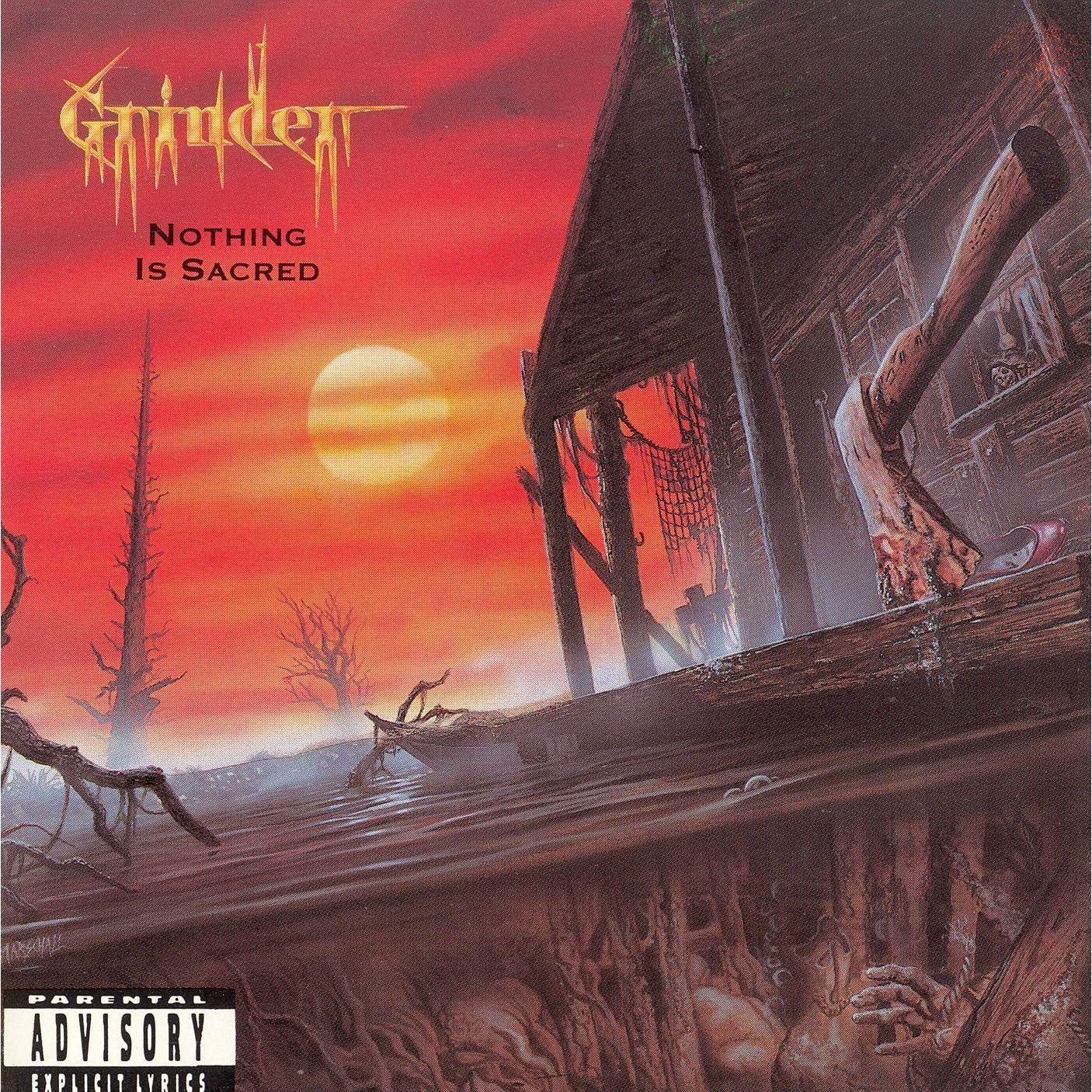 Portada de Álbum "Nothing Is Sacred", de Grinder