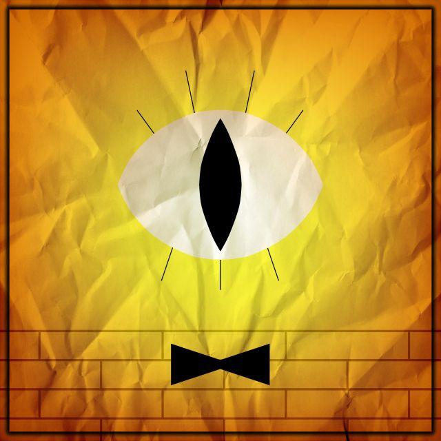 Capa do álbum "Rap do Bill Cipher (Gravity Falls) - Bem-Vindo ao Estranhagedom ", de Papyrus da Batata
