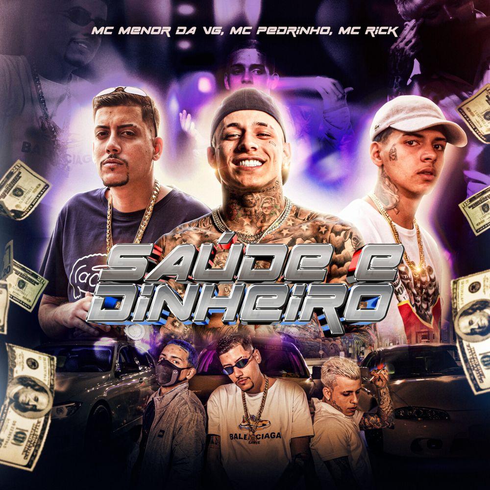 Portada del álbum "Saúde e Dinheiro", de MC Pedrinho