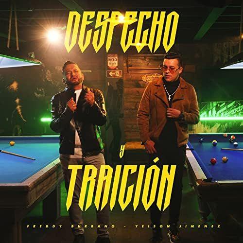 Portada de Sencillo/EP "Despecho y Traición ", de Yeison Jimenez