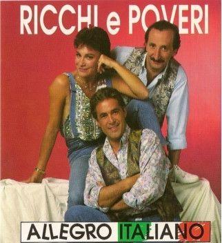 Capa do Álbum "Allegro Italiano", de Ricchi e Poveri