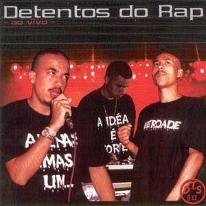 Portada de Álbum "Detentos do Rap - Ao Vivo", de Detentos do Rap
