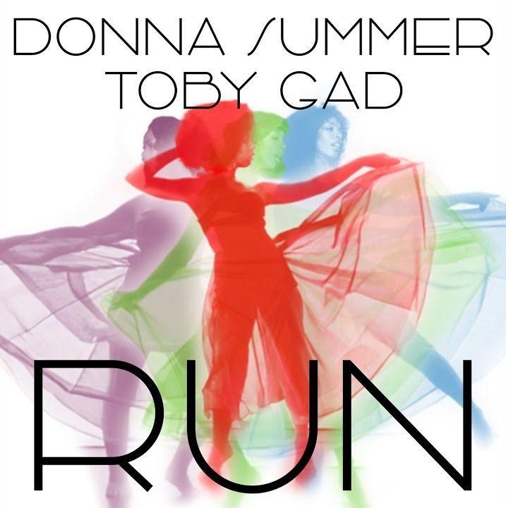 Portada del álbum "RUN", de Donna Summer