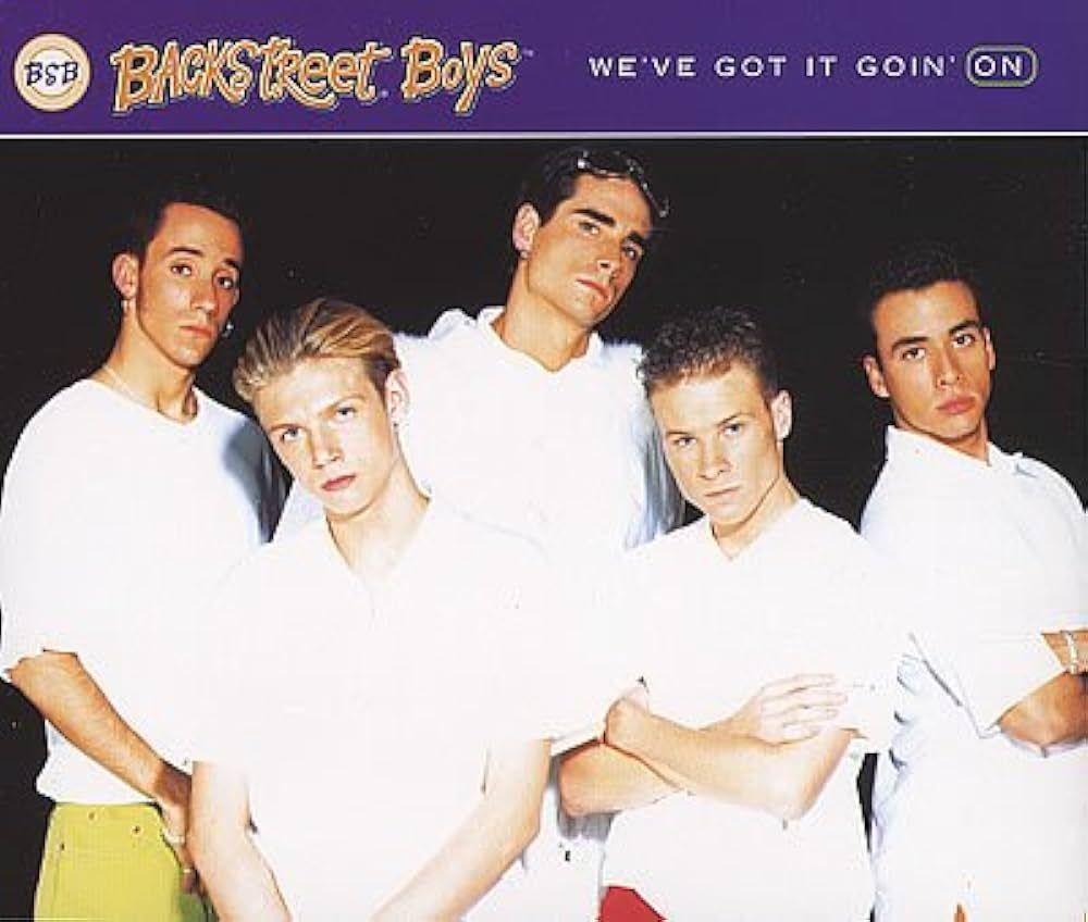 Capa do álbum "We've Got Going On", de Backstreet Boys