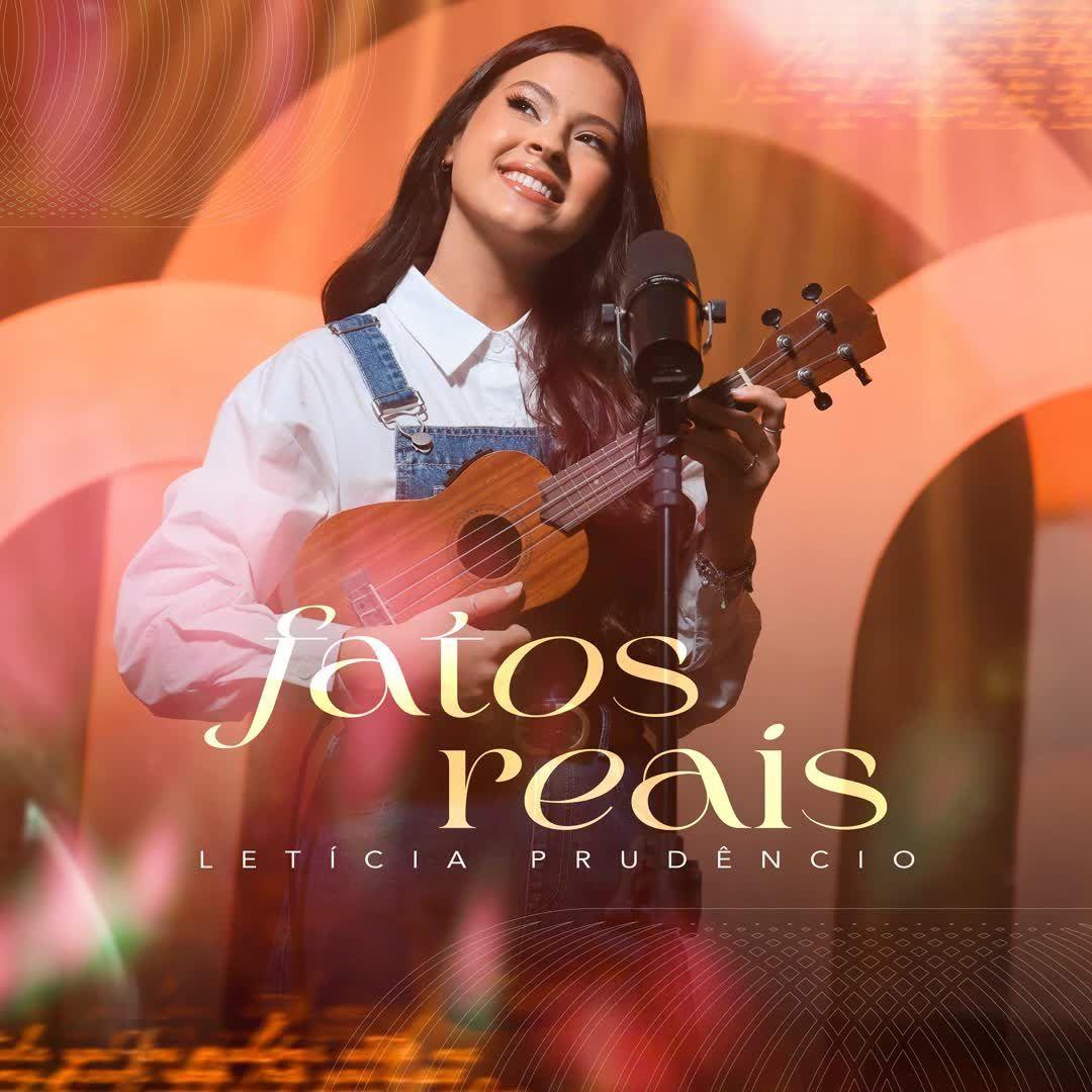 Capa do álbum "Fatos Reais", de Letícia Prudêncio