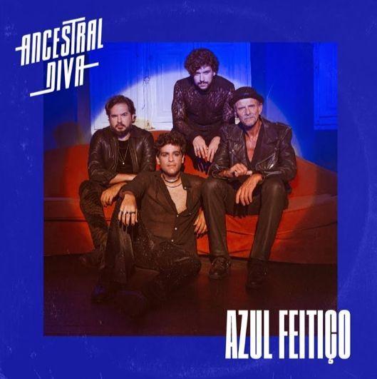 Capa do Álbum "Azul Feitiço", de Ancestral Diva