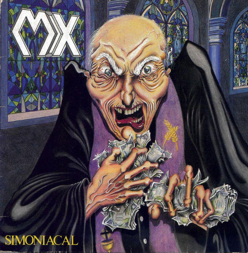 Portada de Álbum "Simoniacal ", de MX