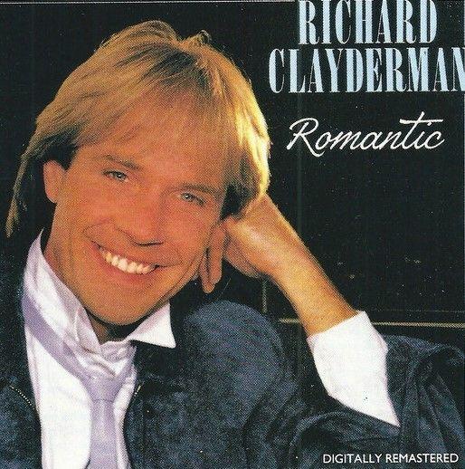 Portada del álbum "Romantic", de Richard Clayderman