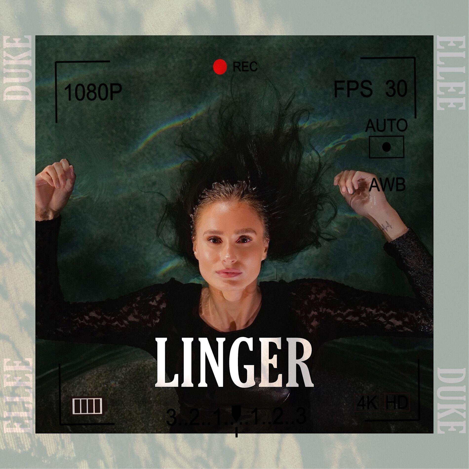 Capa do álbum "LINGER", de Ellee Duke