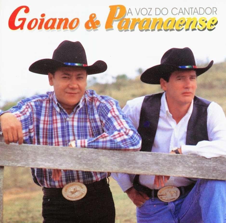 Portada de Álbum "A Voz do Cantador", de Goiano e Paranaense