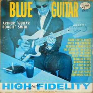 Capa do Álbum "Blue Guitar", de Arthur Smith