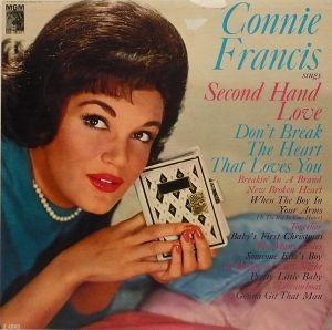 Album cover of "Second Hand Love" by Connie Francis