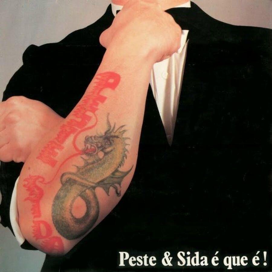 Portada del álbum "É Que É!", de Peste & Sida