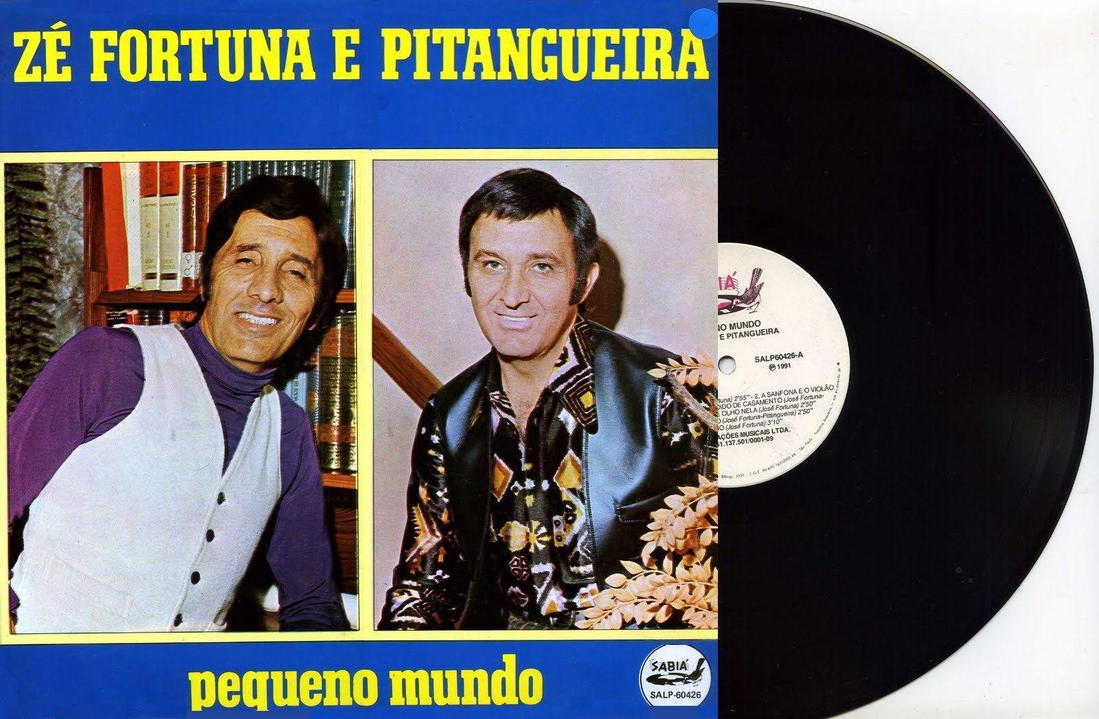 Portada de Álbum "Pequeno Mundo ", de Zé Fortuna & Pitangueira