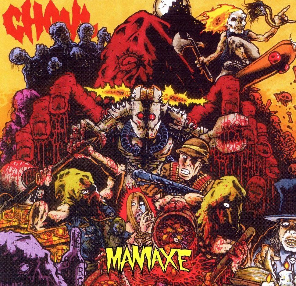 Portada de Álbum "Maniaxe", de Ghoul