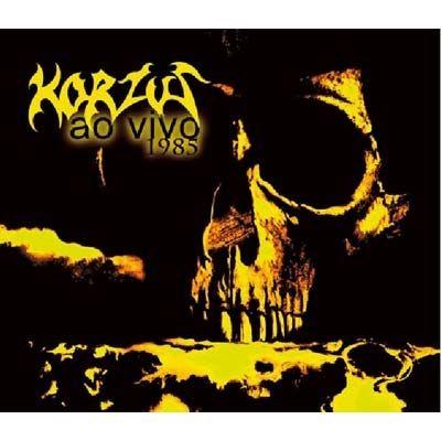 Capa do Álbum "Korzus: ao Vivo - 1985", de Korzus