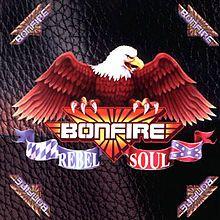 Portada de Álbum "Rebel Souls", de Bonfire
