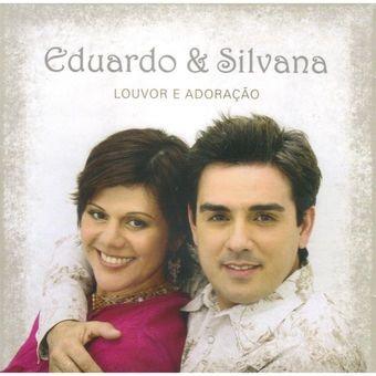 Portada de Álbum "Louvor  e Adoração", de Eduardo & Silvana