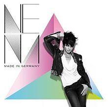 Portada de Álbum "Made In Germany", de NENA