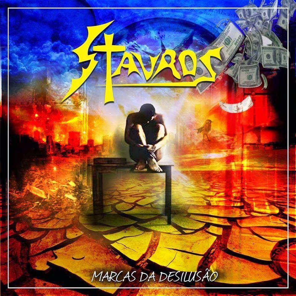 Portada de Álbum "Marcas da Desilusão", de Stauros