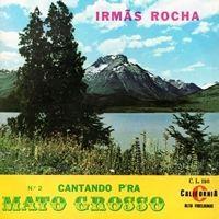 Capa do Álbum "Cantando Pra Mato Grosso", de Irmãs Rocha