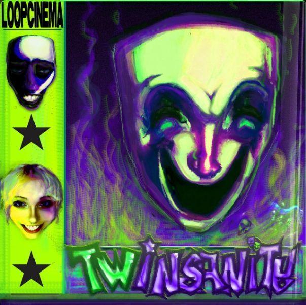 Capa do álbum "TWINSANITY", de loopcinema