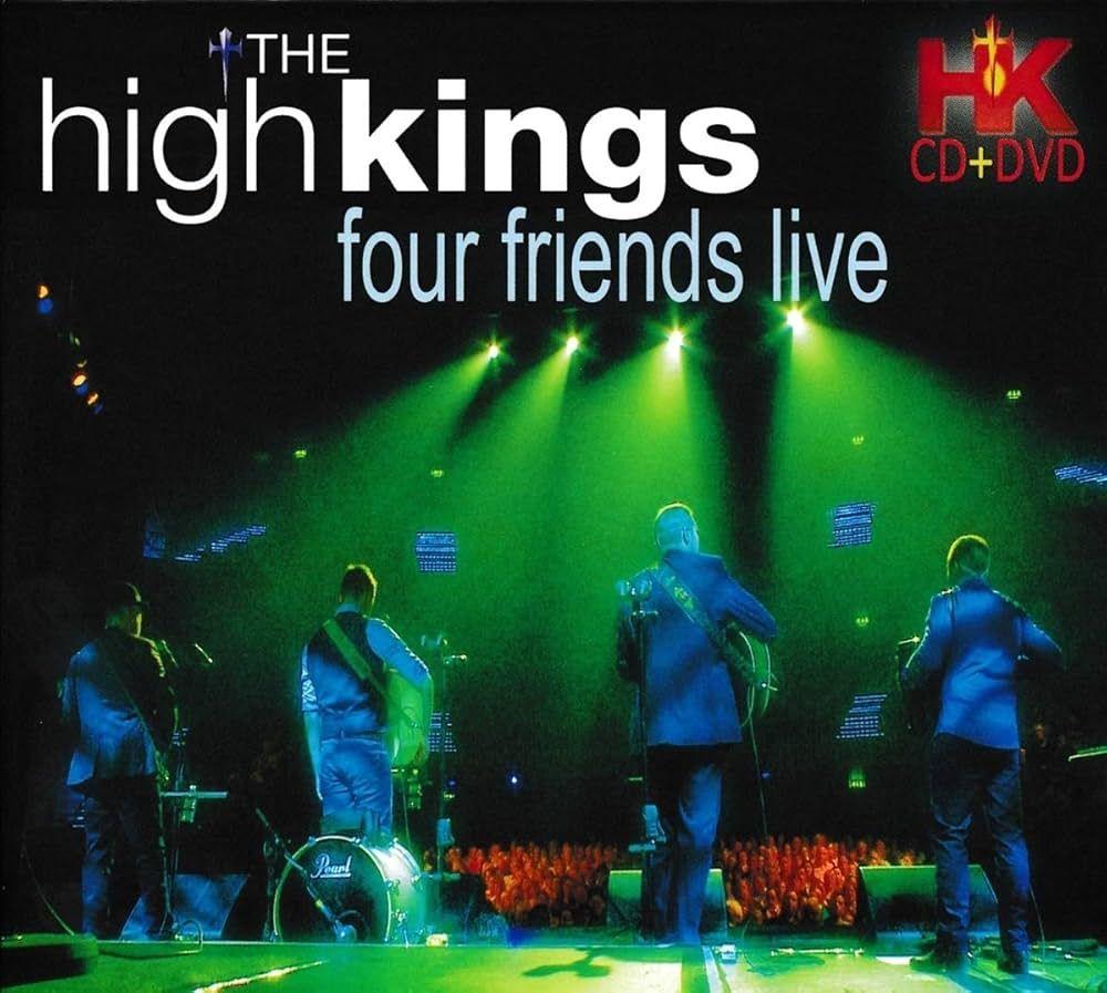 Portada de Álbum "Four Friends Live", de The High Kings