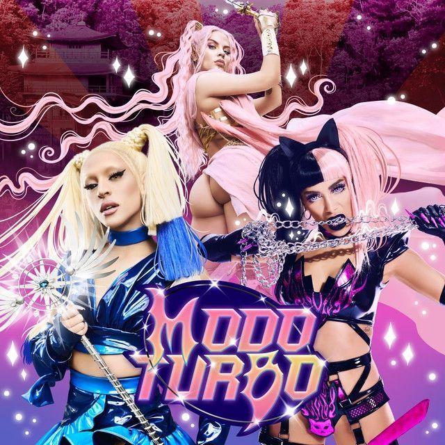 Portada del álbum "Modo Turbo (part. Luísa Sonza e Pabllo Vittar)", de Anitta