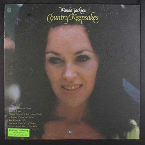 Portada de Álbum "Country Keepsakes", de Wanda Jackson