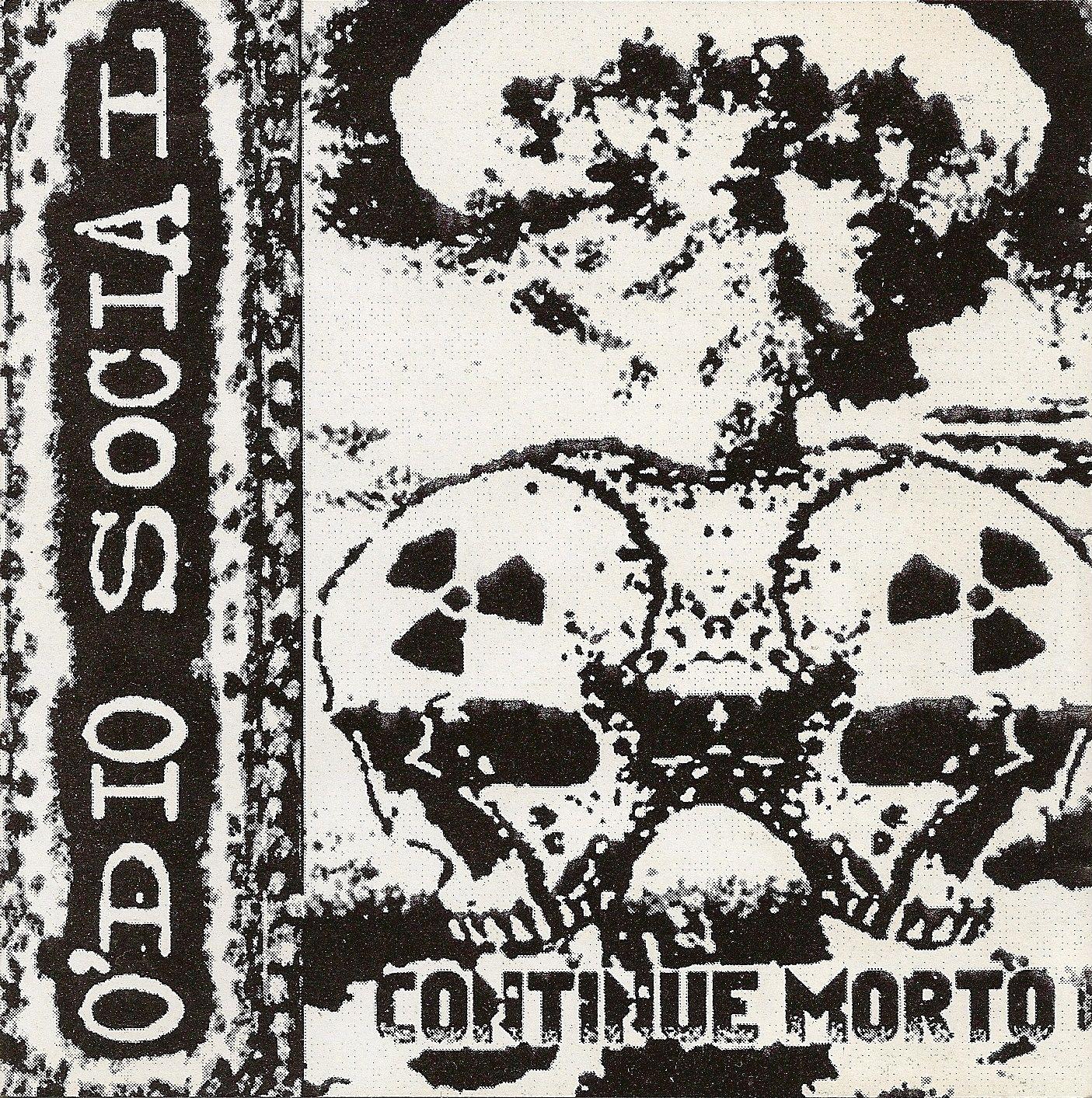 Portada de Álbum "Continue Morto", de Ódio Social
