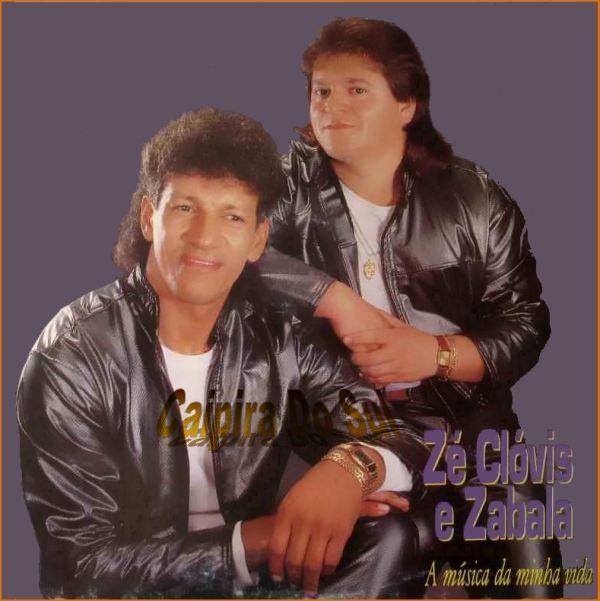 Capa do Álbum "A Música Da Minha Vida", de Zé Clovis e Zabala