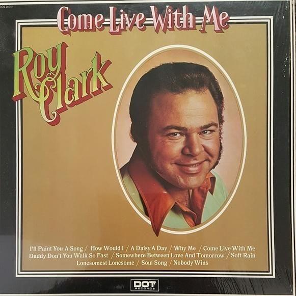 Capa do Álbum "Come Live With Me", de Roy Clark